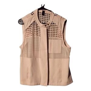 Black Label Sleevless see through top